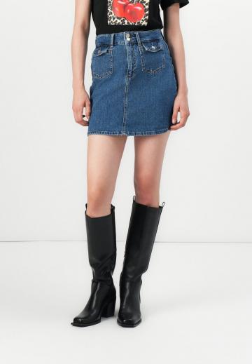 Джинсовая юбка