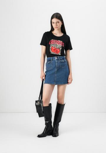 Джинсовая юбка