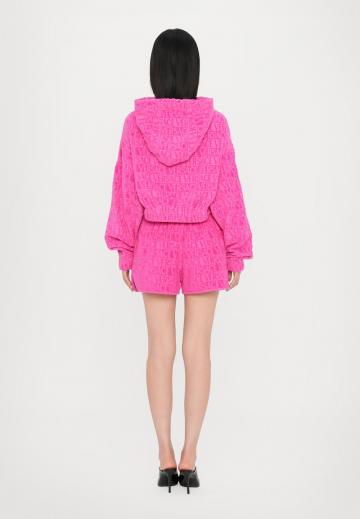 Пуловер с капюшоном