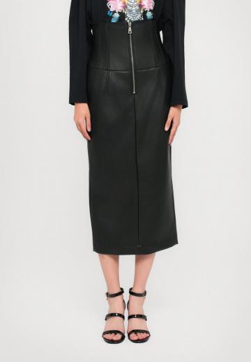 Кожаная юбка