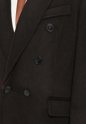 Шерстяное пальто