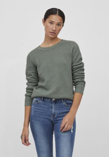 Пуловер с рукавом три четверти