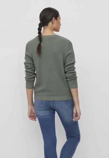 Пуловер с рукавом три четверти