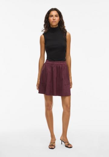 Кожаная юбка