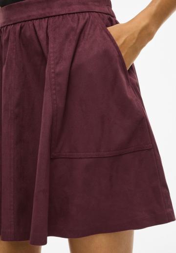 Кожаная юбка