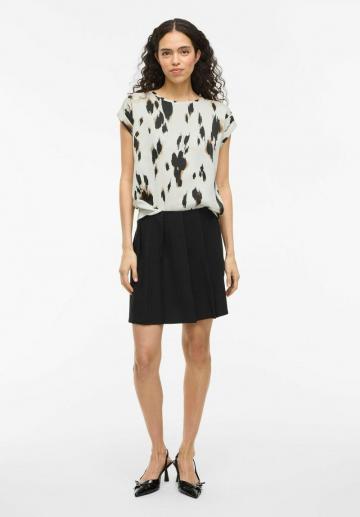 Атласная блузка