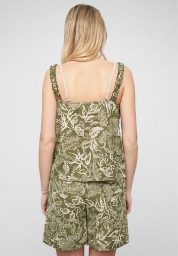 Блузка без рукавов