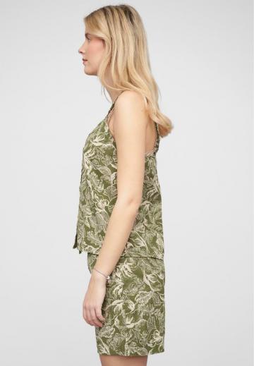 Блузка без рукавов