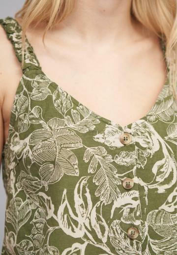 Блузка без рукавов