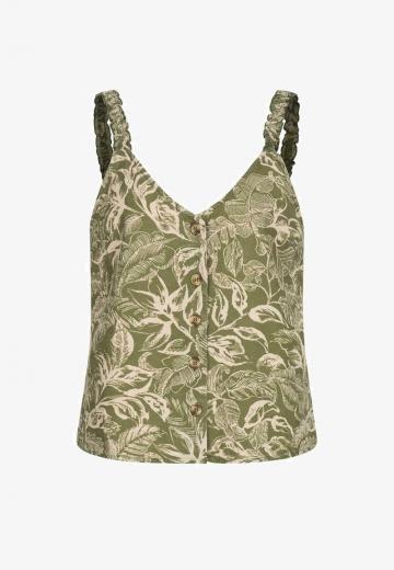 Блузка без рукавов