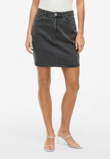 Юбка с накладными карманами
