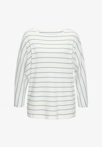 Пуловер с рукавом три четверти