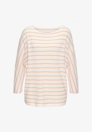 Пуловер с рукавом три четверти