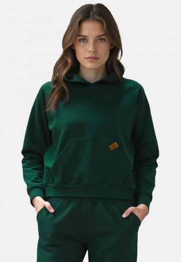 Пуловер с капюшоном