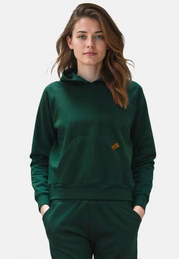 Пуловер с капюшоном