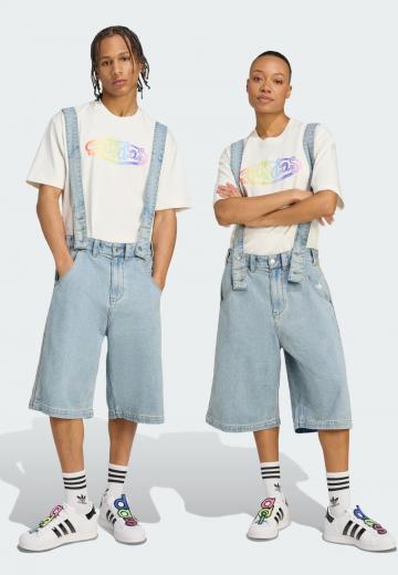 Джинсовый комбинезон