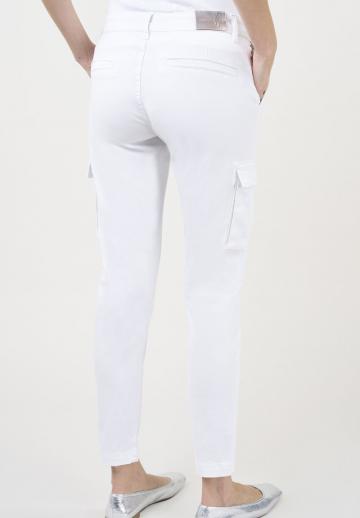 Брюки с накладными карманами