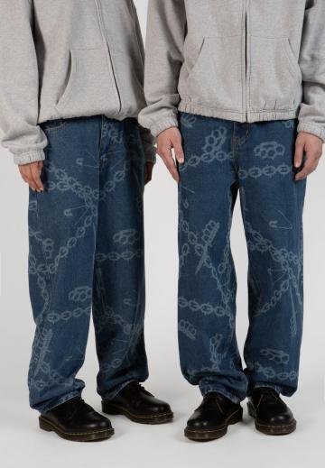 Свободные джинсы