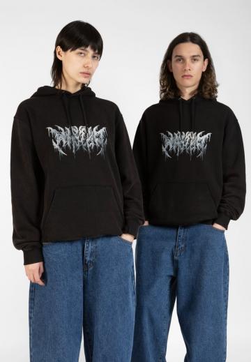 Пуловер с капюшоном