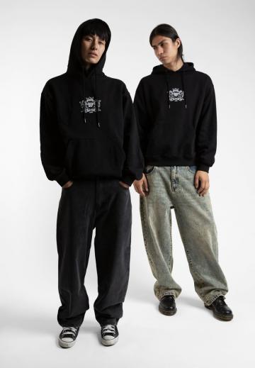 Пуловер с капюшоном