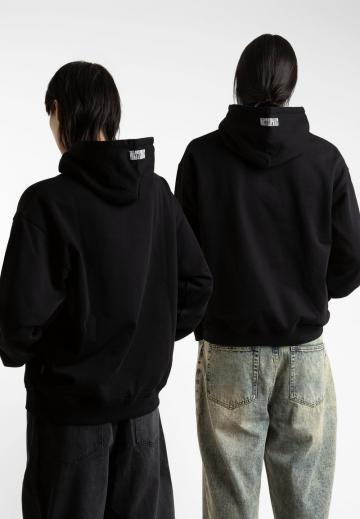 Пуловер с капюшоном