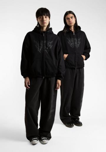 Пуловер с капюшоном