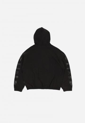 Пуловер с капюшоном