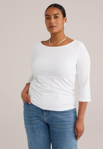 Майка с рукавом три четверти