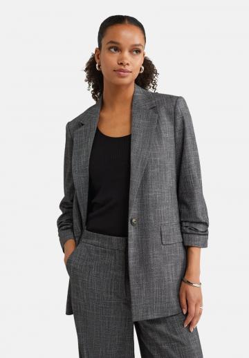 Длинный блейзер