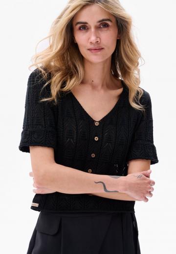 Вязаная кофта