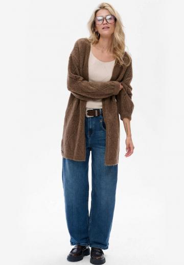 Длинный кардиган