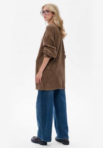 Длинный кардиган