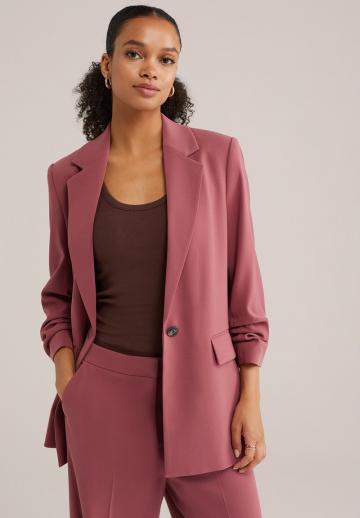 Длинный блейзер