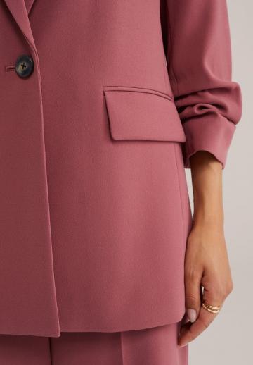 Длинный блейзер