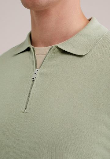 Поло с длинным рукавом