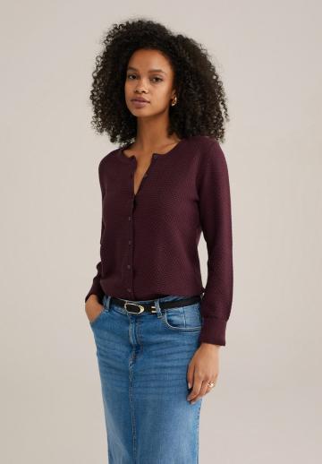 Вязаная кофта