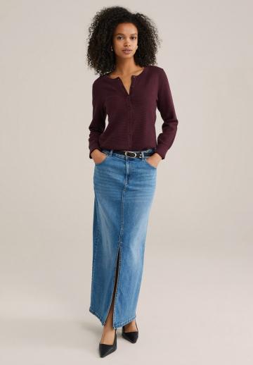 Вязаная кофта