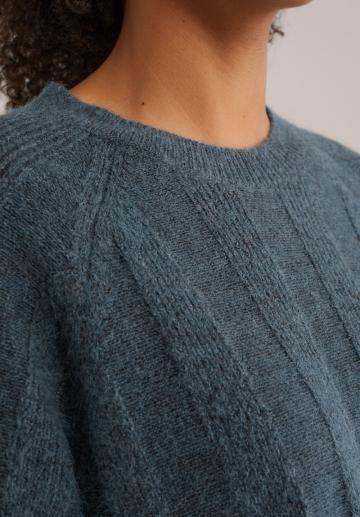 Пуловер с коротким рукавом