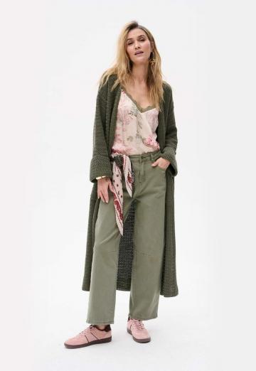 Длинный кардиган