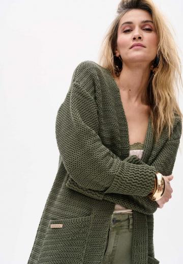 Длинный кардиган