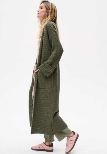 Длинный кардиган