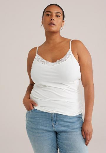 Топ на бретельках