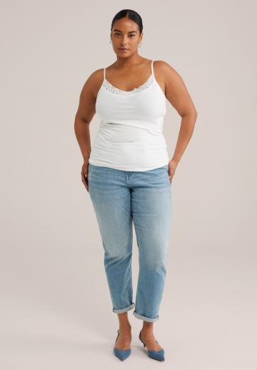 Топ на бретельках