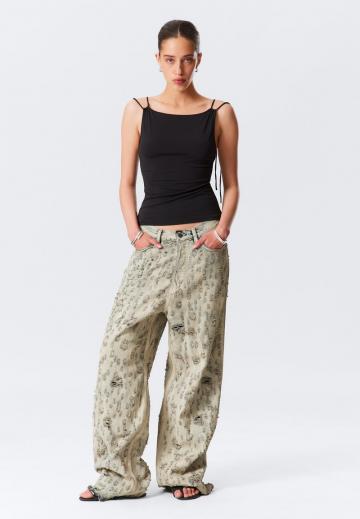 Топ на бретельках