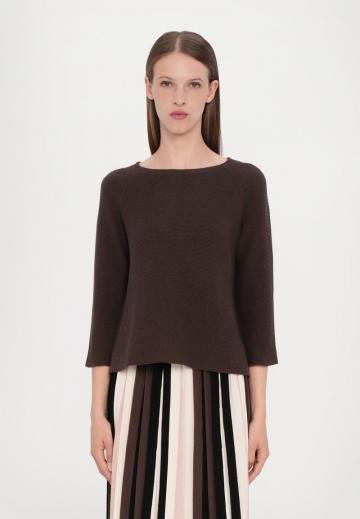 Пуловер с рукавом три четверти