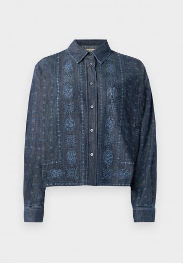 Джинсовая блузка