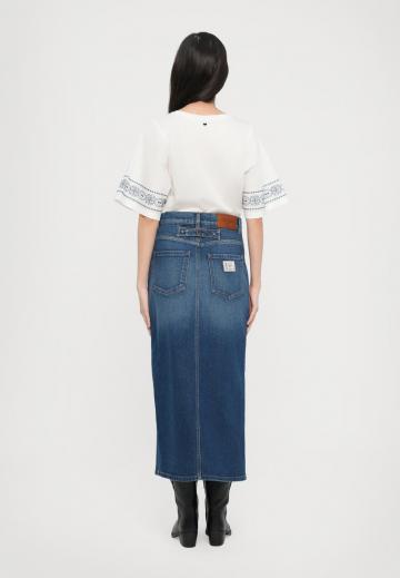 Джинсовая юбка