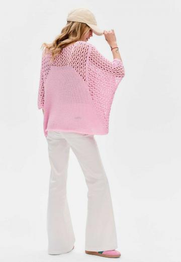 Пуловер с рукавом три четверти