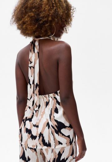 Блузка без рукавов