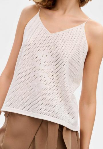 Топ на бретельках